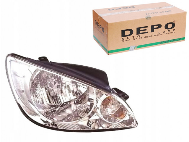 Reflektor lampa przednia depo 921021c500 921021c03 Правое 