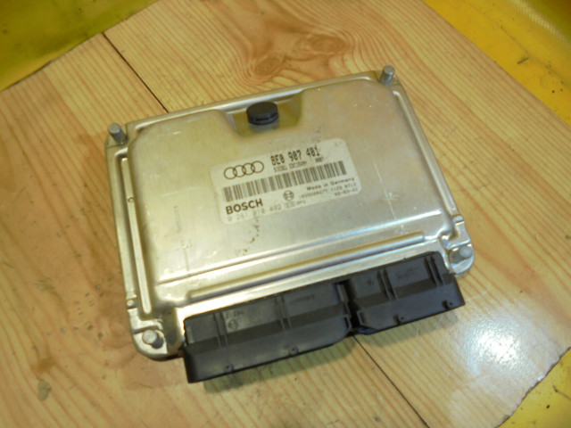 БЛОК УПРАВЛЕНИЯ ДВИГАТЕЛЕМ AUDI 2.5TDI 0281010492 8E0907401  0281010492,  0281010492,  Bosch 