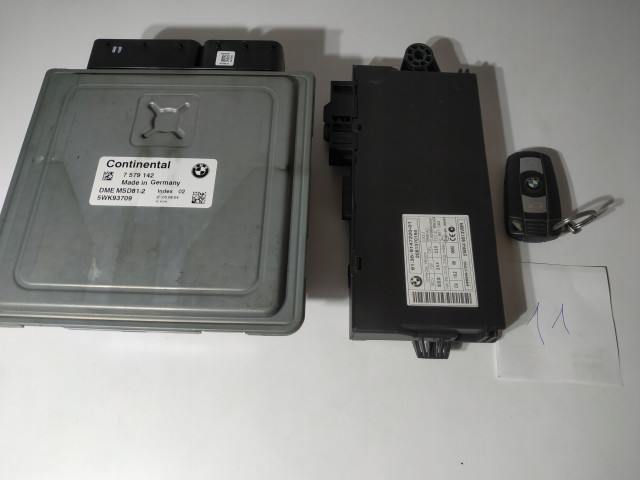 Комплект блоков управления cas bmw e90 e91 320i 7579142 #11  N43B20A,  7595179   