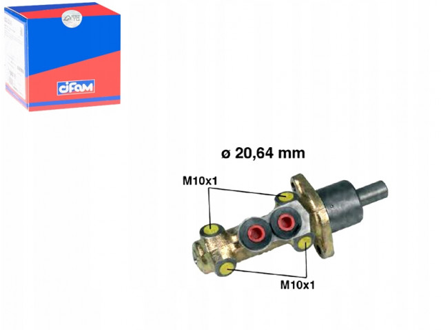 Hlavní brzdový válec SEAT TOLEDO I 1.8 i (1L)  1S430000, 1S430001  Cifam  