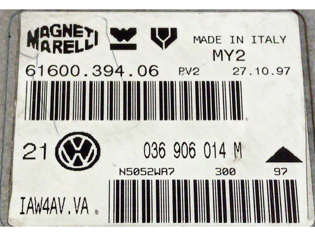 Řídící jednotka  IAW4AVVA, 036906014M 036906014M, IAW4AV.VA Magneti Marelli  
