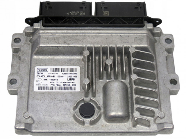 Ecu 2.0 tdci ds71-12b684-xb fs7a-12a650-dng lgf6  DS7112B684XB, FS7A12A650DNG  Delphi 