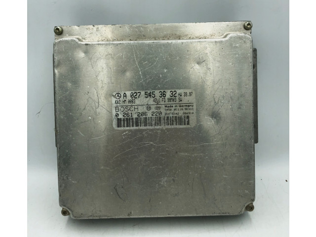 БЛОК УПРАВЛЕНИЯ A0275453632 0261206220 MERCEDES  A0275453632,   Bosch 