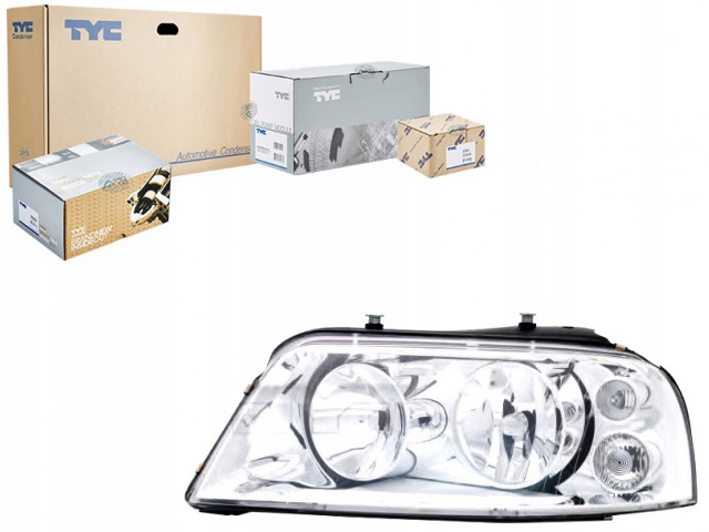 Tyc reflektor lampa przednia vw sharan 1.9 tdi (7m Левый 