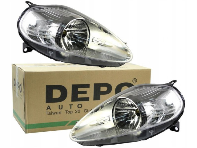 Lampy reflektory fiat punto 12- grande punto 05-15 Правое 