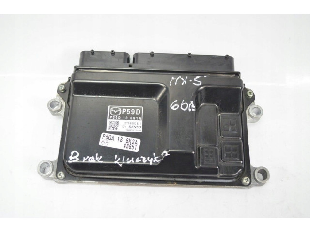 Блок управления двигателем p59d18881a mazda mx5 nd 1.5b 15-  02AA2196385AA, 12.08.22.19.05. 2798002831   