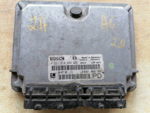 Блок управления opel zafira a 0281010268 обнуленный pin    Bosch 