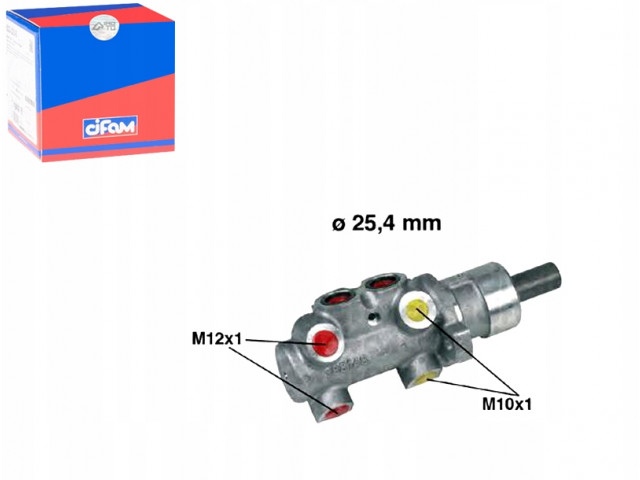 Cifam тормозной цилиндр ford mondeo 93-00 (-abs)  93BB2B507AA, 1019627 97BB2B5, 93BB2B507AA     