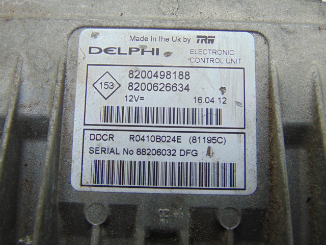 Блок управления 8200498188 8200626634 renault  8200498188,   Delphi 
