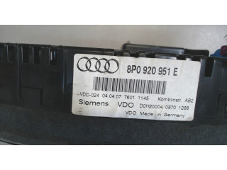 Панель приборов  Audi A3 (8PA) 2004-2008       8P0920951E     1.8  Бензин