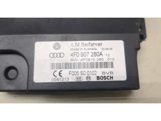 Блок комфорта  Audi A6 (C6) 2005-2011      4F0907280A    