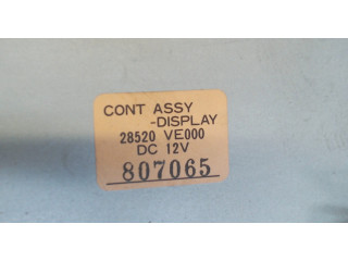 Дисплей бортового компьютера  Nissan Elgrand 1997-2002 28520VE000        