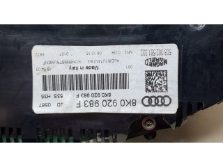 Панель приборов  Audi A4 (B8) 2011-2015       8K0920983F     