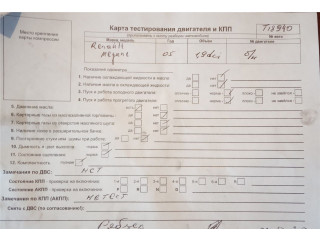 Задний фонарь     8200142687   Renault Megane 2 2002-2009 