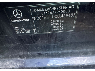 Интеркулер  Mercedes ML W163 1998-2004 2.7      