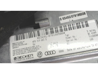 Дисплей бортового компьютера  Audi Q7 2006-2009 4f0919603b        