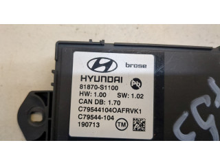 Блок комфорта  Hyundai Santa Fe 2018-2024      81870S1100  