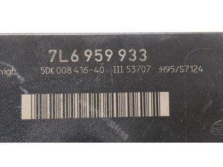 Блок комфорта  Volkswagen Touareg 2007-2010      7L6959933   