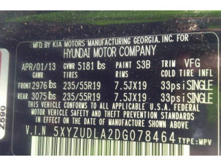 Генератор  Hyundai Santa Fe 2012-2016       373002G800     2.0 бензин