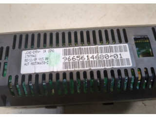 Дисплей бортового компьютера  Peugeot Expert 2007-2016 9665614680        