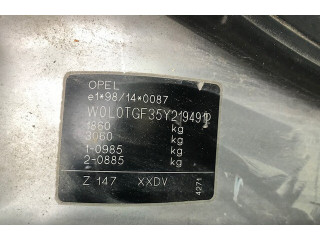 Дисплей бортового компьютера  Opel Astra G 1998-2005 9138297, 1236450         