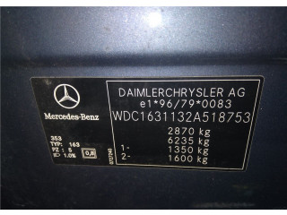 Стойка амортизатора  Mercedes ML W163 1998-2004 A1633201113, A1633202313     2.7  дизель