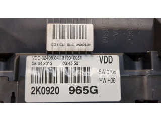 Панель приборов  Volkswagen Caddy 2010-2015       2K0920965G     