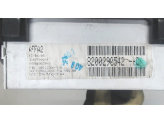 Дисплей бортового компьютера  Renault Laguna 2 2001-2008 800290542C   2      