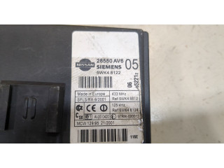 Блок комфорта  Nissan Primera P12 2002-2007      28550AV605    