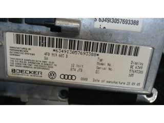 Дисплей мультимедиа  Audi A6 (C6) 2005-2011 4F0919603B         