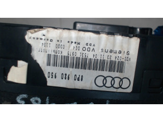 Панель приборов  Audi A3 (8PA) 2004-2008       8P0920950     1.9  Дизель