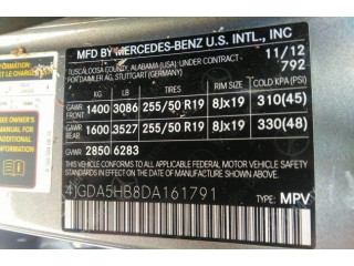  рейка  Колонка рулевая  Mercedes ML W166 2011-      