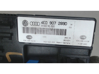 Блок комфорта  Audi A8 (D3) 2002-2005      4E0907289D    