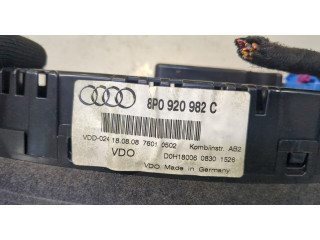 Панель приборов  Audi A3 (8PA) 2008-2013       8P0920982C     1.9  Дизель