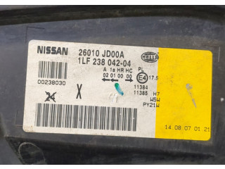 Фара передняя  Nissan Qashqai 2006-2013 правая 