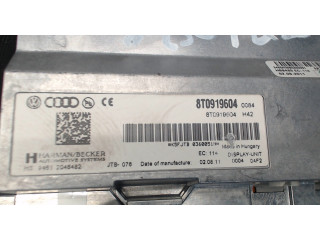 Дисплей бортового компьютера  Audi A4 (B8) 2007-2011 8T0919604         