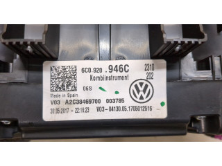 Панель приборов  Volkswagen Polo 2014-            