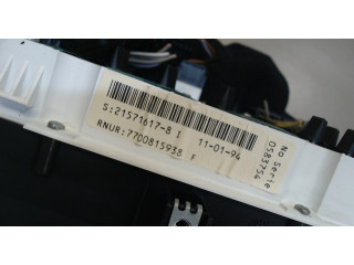 Панель приборов  Renault 19       7700815938   1.7  Бензин