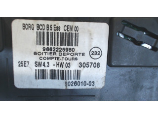 Дисплей бортового компьютера  Citroen C4 2004-2010 9662225980        