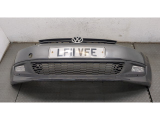 Бампер  Volkswagen Polo 2009-2014 передний   