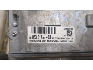 Дисплей бортового компьютера  Peugeot 2008 2013-2016 9805301780       