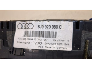 Панель приборов  Audi TT (8J) 2006-2010       8j0920980c     