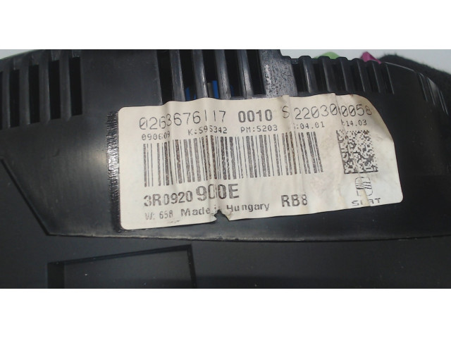 Панель приборов  Seat Exeo       3r0920900e   2  Дизель