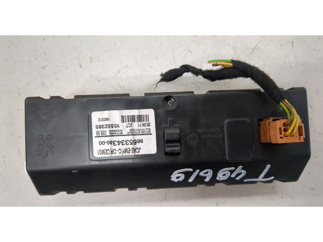 Дисплей бортового компьютера  Peugeot 508 2010-2014 9665334380       