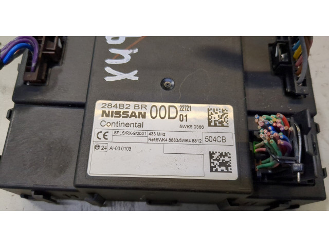 Блок комфорта  Nissan Qashqai 2006-2013      284B2BR00D   