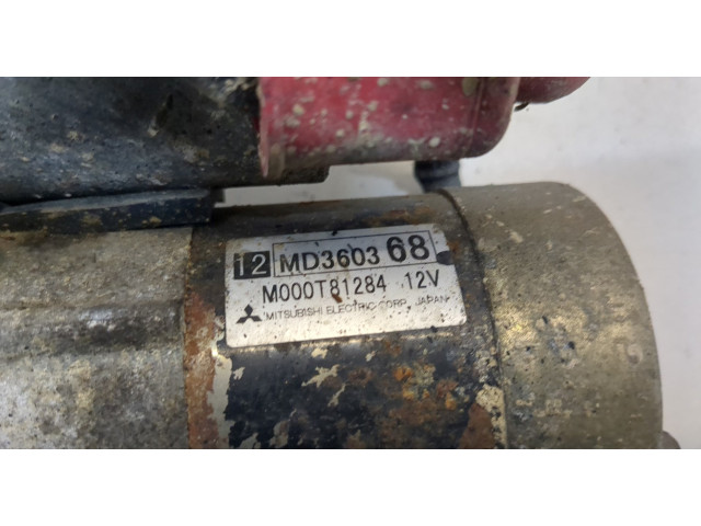 Стартер  Mitsubishi Carisma 1.8  M000T81284, MD360368   