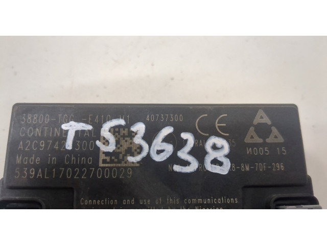 Блок комфорта  Honda Civic 2015-2022      38800TGGE410M1  
