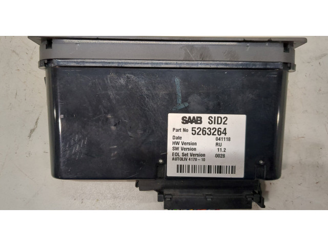 Дисплей бортового компьютера  Saab 9-5 1997-2005 5263264       