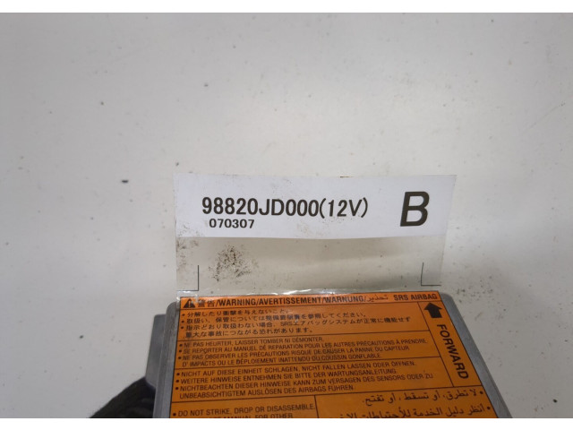 Блок управления подушками безопасности  Nissan Qashqai 2006-2013     