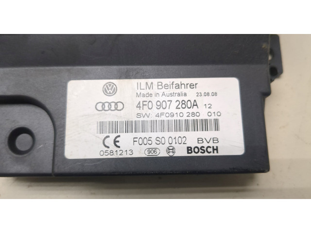 Блок комфорта  Audi A6 (C6) 2005-2011      4F0907280A    